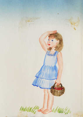 Горячёва Вера Анатольевна. Лот из пяти иллюстраций к стихам В.А. Степанова "Октябрятский экипаж" (М.: Детская литература, 1984)